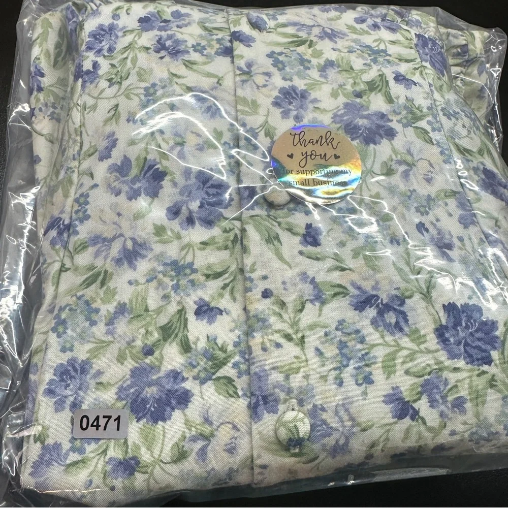 Vintage Laura Ashley Dress Floral Sz 10 Cotton Puff Sleeve Tea Party Cottagecore - Picture 15 of 15